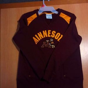 Women's sweater, minnesota gophers,v neck